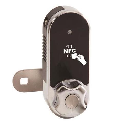 iT611 刷卡 + 鑰匙控制雙功能智能NFC櫃鎖