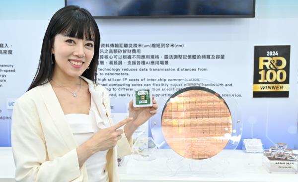 全球首款專為生成式AI應用所設計的MOSAIC 3D AI晶片，提供運算與儲存彈性延伸方案