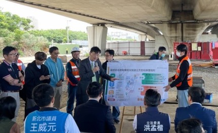 立院內政委員會視察臺北港土方收容及暫置成果，中央與地方合作推動土石方流向管理