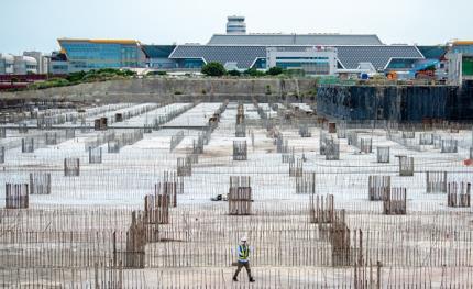 桃機第三航廈動工　中央地方合作打造機場城市