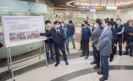 機捷延伸A22站卡系統整合難題　張善政：盼共同努力，早日通車