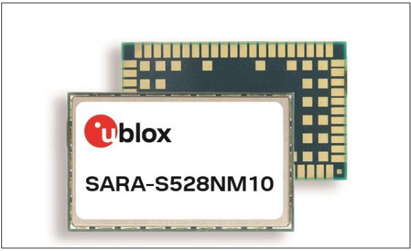 u-blox推出首款符合3GPP的衛星IoT模組SARA-S528NM10