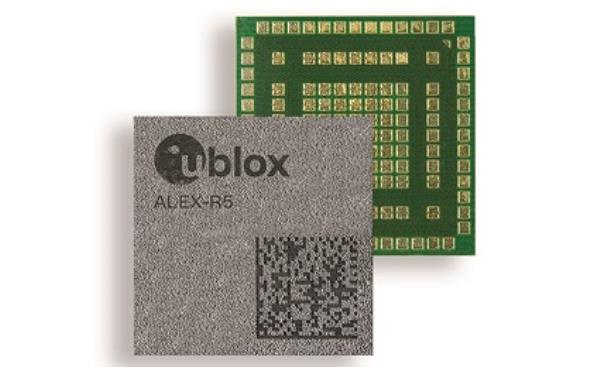 u-blox推出微型SiP封裝ALEX-R5模組　專為支援IoT使用壽命和5G網路所設計