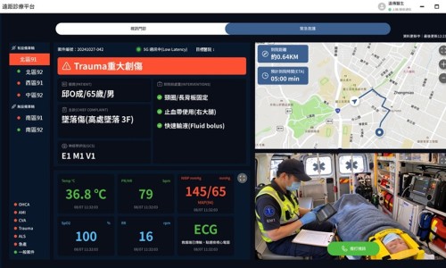 遠傳「5G緊急救護一站通」上路！爭取黃金救援時間