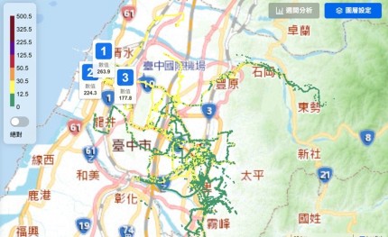 全國首創！台中公車變身移動式空品偵測尖兵