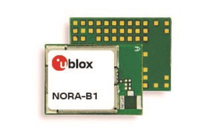 u-blox推出最新藍牙模組NORA-B1　為短距離無線應用帶來先進＆安全功能