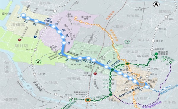 台中捷運藍線打造高可靠度供電系統、多重備援、智慧監控守護行車安全