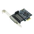 SDC0880I 工業級PCIe I/O控制通訊卡 8+8通道隔離數位輸入/輸出