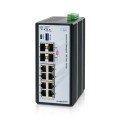 工業級 10G 資安網管型 PoE 交換機 - IGS-A804XSM-8PH