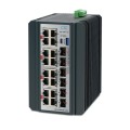10G 資安強化網管型 GbE PoE 交換機 - IGS-A16042XSM-16PH