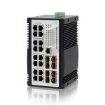工業級 SyncE GbE 交換機 - IGS-1608SM-SE