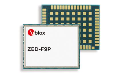 u blox發表ZED-F9P多頻GNSS模組