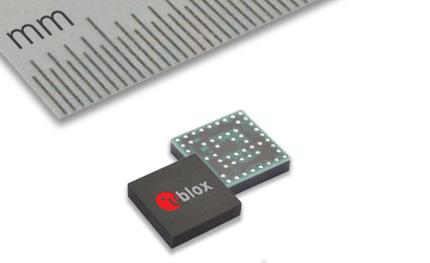 u-blox發表ZOE-M8G極精巧型GNSS模組感測器