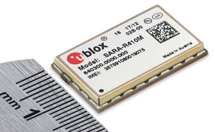 u-blox發表支援全球IoT與M2M應用LTE Cat M1/NB1多模模組