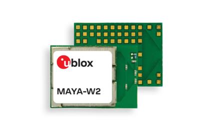 u-blox推出首款支援Wi-Fi 6、藍牙低功耗 5.2和 IEEE 802.15.4的工業級三射頻模組(MAYA-W2)