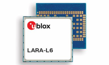 u-blox推出全球最小LTE Cat 4模組(LARA-L6)　適合產品尺寸嚴格受限的應用　 