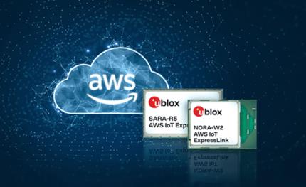 u-blox推出兩款AWS IoT ExpressLink模組　可安全迅速連結AWS雲端
