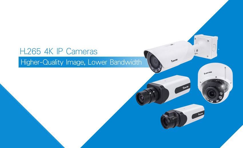 晶睿通訊推出4K超高解析度攝影機