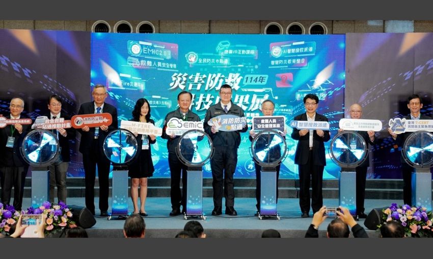 內政部展現災害防救科技成果，馬士元：強化智慧防災能力，建立堅韌國土