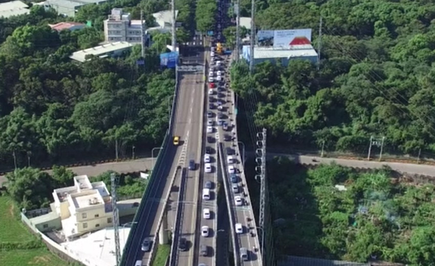 改善園區聯外交通　新竹慈雲路「智慧交通道路」11日啟動