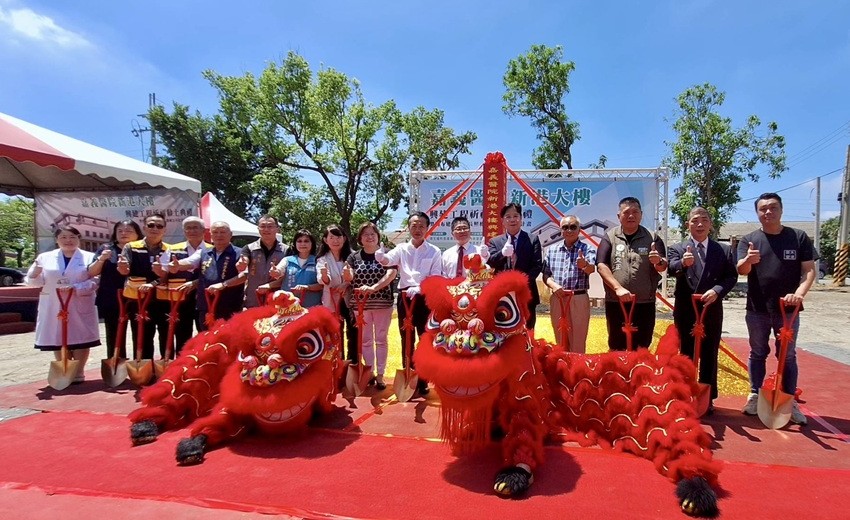 嘉義醫院新港大樓8/15動土，提升區域長照醫療量能