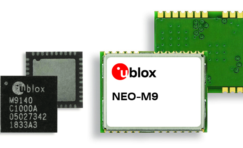 u-blox最新公尺級定位技術平台M9　適用要求嚴苛的汽車及車載資通訊系統