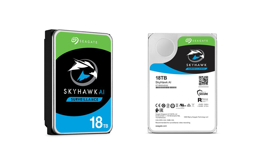 全球首款專為AI安控打造硬碟　Seagate SkyHawk AI將於12/1在台上市