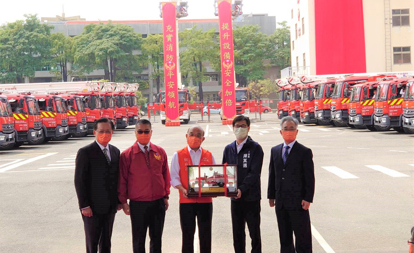 汰換20年老舊消防車計畫提前完成　徐國勇：已著手第2期汰換中程計畫