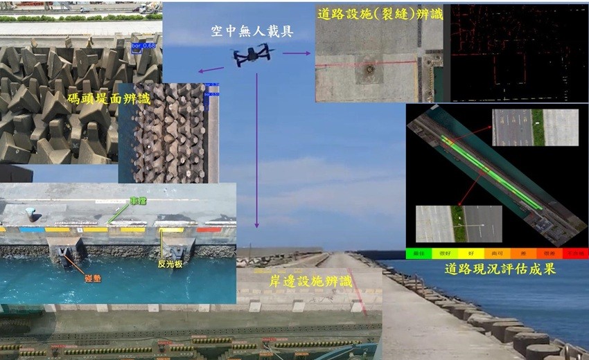 運用無人機結合AI影像辨識技術，提升港區智慧巡查效能