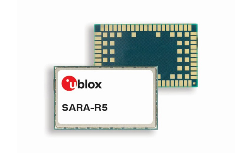 內建u-blox自有LPWA晶片組　SARA-R5系列通過美國認證並進入量產