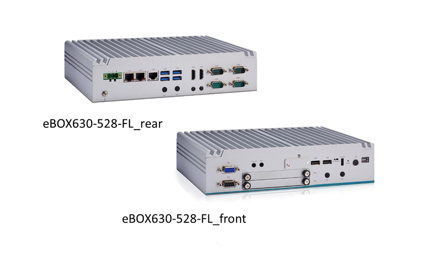 艾訊推出超薄型無風扇嵌入式系統eBOX630-528-FL 　滿足AIoT應用多元需求
