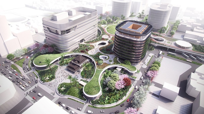 高雄新車站驚豔新設計　打造百年城市綠建築新樣貌