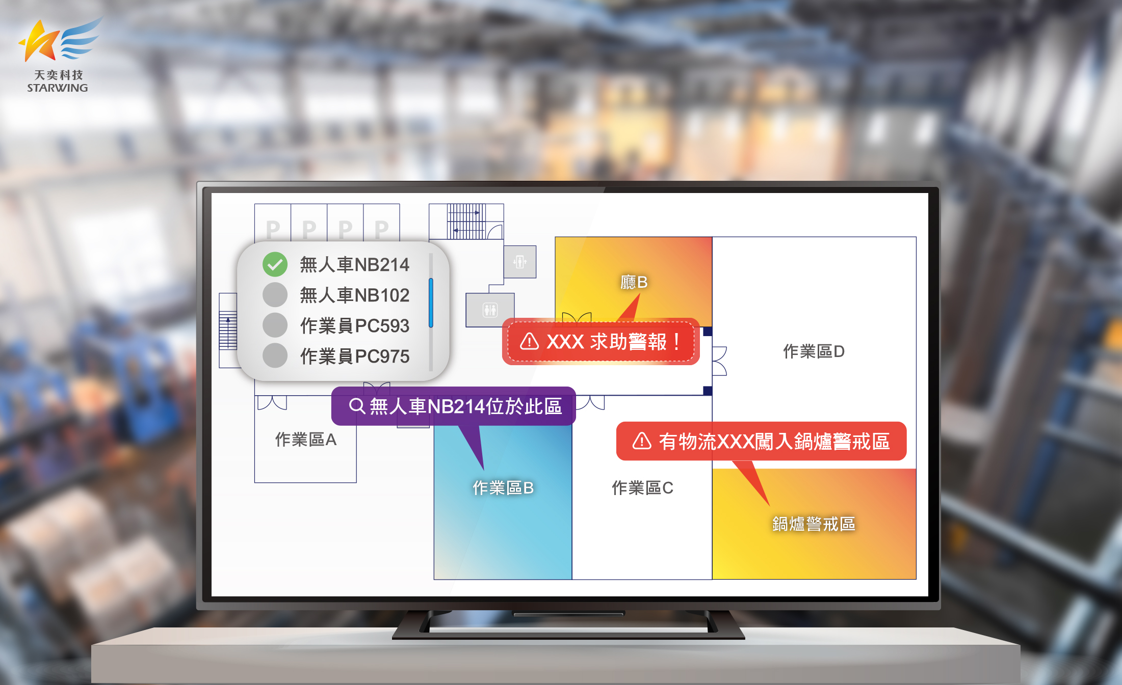 天奕科技推出製造業室內定位解決方案