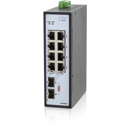 工業級 GbE 交換機 - IGS-802CS