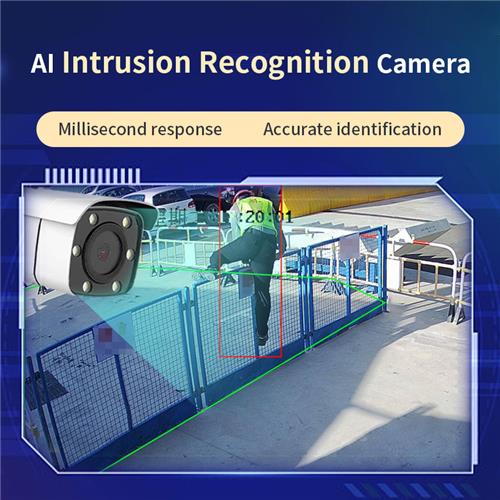 AI personnel intrusion detection cameras