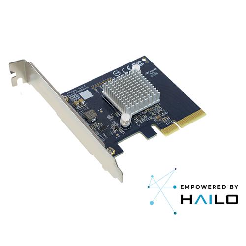 AIEH1000 PCIe x4 AI加速卡 Hailo-8™ AI 處理器 x1