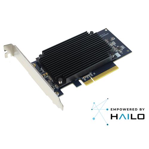 AIEH2000 PCIe x8 AI加速卡 Hailo-8™ AI 處理器 x2