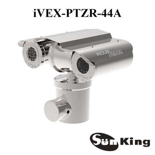 INDUSVISION 防爆雙管PTZ防護罩 型號iVEX-PTZR-44A
