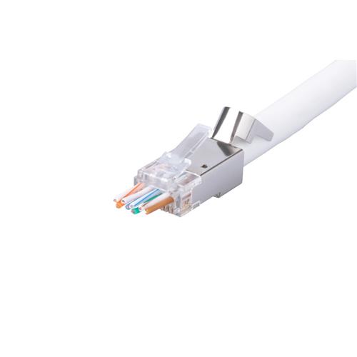 T3 Snap Plug STP External Ground Cat6 Connector