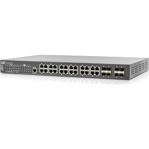 工業級 Layer 3 GbE PoE 交換機 - IGR-2408SM-24PH 工業級 Layer 3 GbE PoE 交換機 - IGR-2408SM-24PH