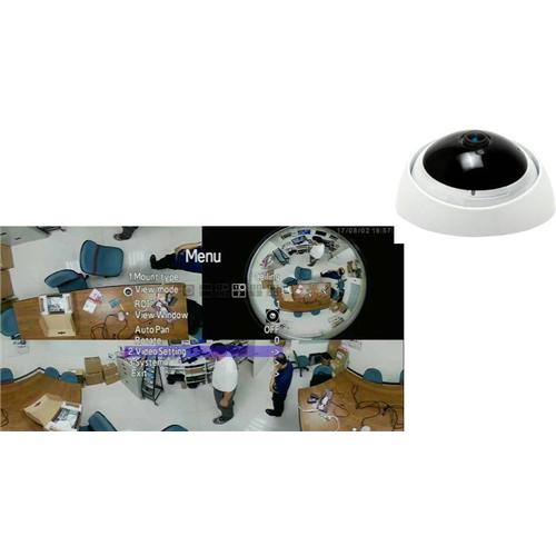 360度TVI魚眼攝影機